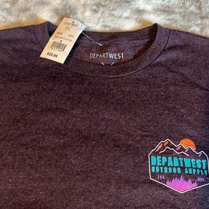 DepartWest Sunset Mountain Tee